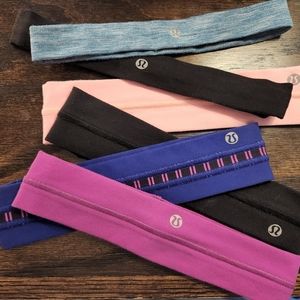 Lululemon headband bundle, 6 total. Good used condition.